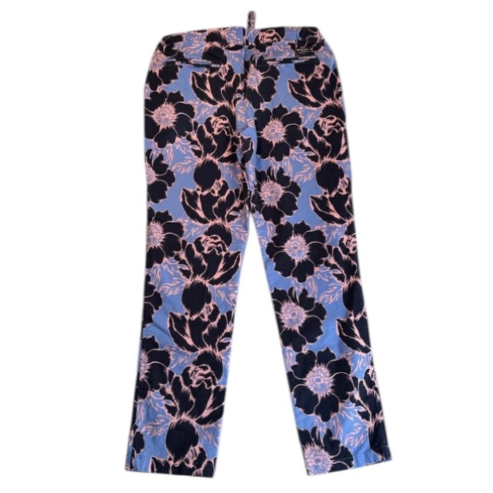 Wildfang The Essential Drawstring Pant Blooming Floral Blue Size Small - Picture 5 of 16